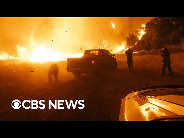 How 2 new fires exploded in Southern California