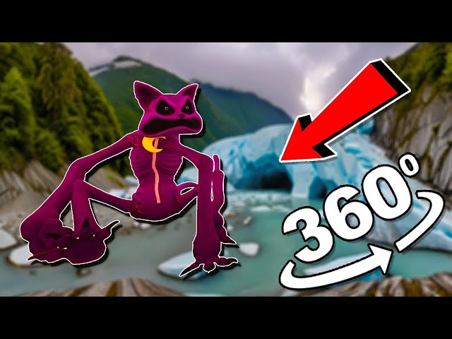 Finding Cat Nap | 360° VR  Video | Poppy Playtime Chapter 3 | VR Video