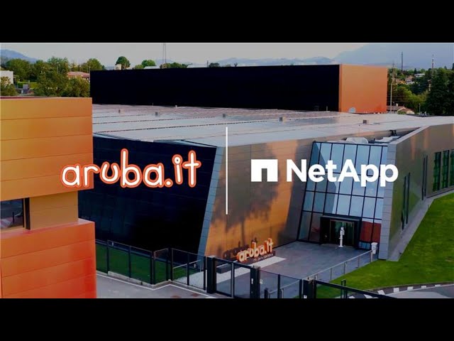 Aruba.it speeds ahead with innovative solutions from NetApp