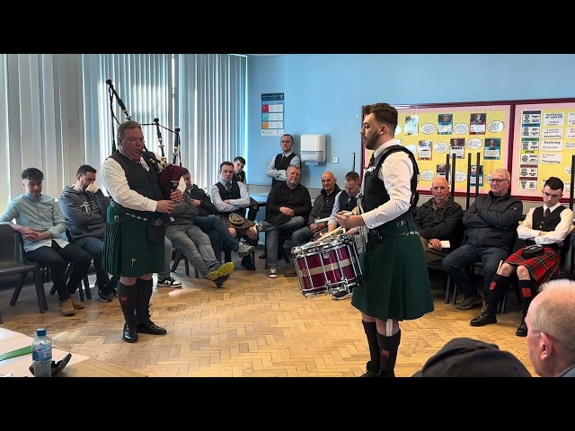 Fionn Murphy - Senior Ulster Solo Drumming Championships 2024 - Hornpipe & Jig