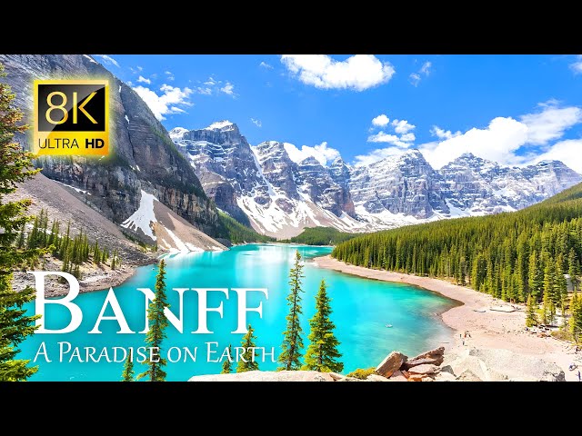 Banff National Park in Stunning 8K HDR - A Visual Journey Through Canada's Natural Wonder