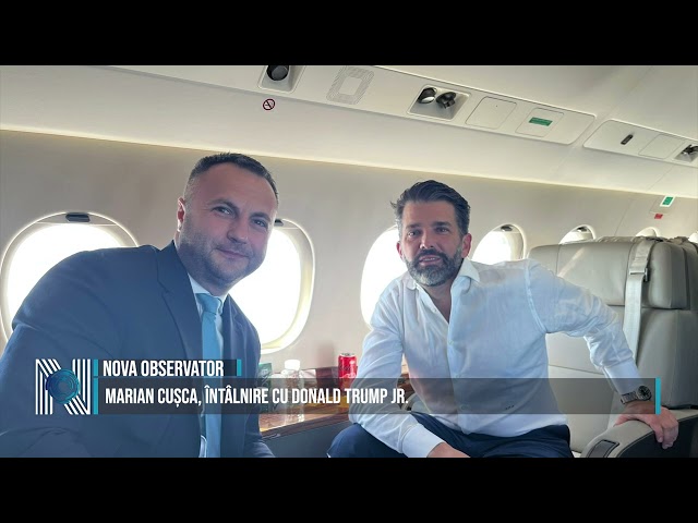 Marian Cușca, întâlnire cu Donald Trump Jr.