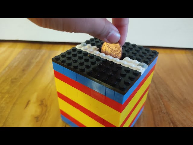 How to make Lego Piggy Bank. #lego #viralvideo #easy #piggybank #foryou #fyp #trending #youtube