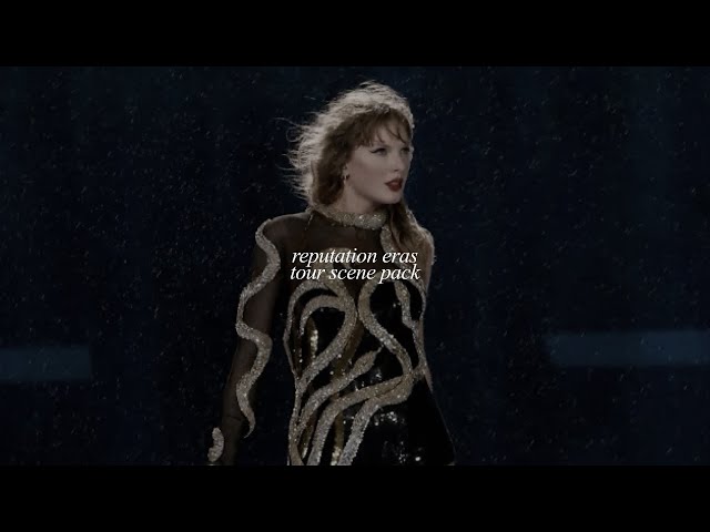 eras tour 'reputation' set clips