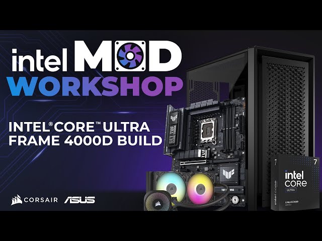 PC Giveaway + Intel Core Ultra 7 265K Build in the Corsair Frame 4000D