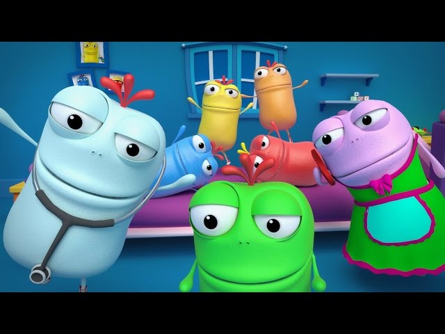 Mad Beans | five little monkeys | nursery rhymes for kids