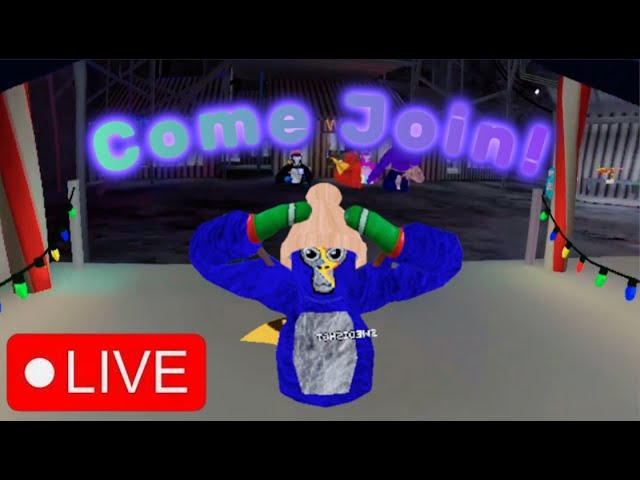 Gorilla Tag Live! | Minigames And Fun!