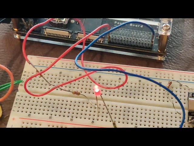 STM32MP1 Pangu Cortex M4 blinky