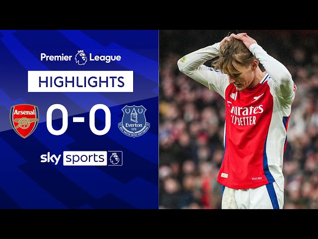 Toffees HOLD Gunners in stalemate 🛑 | Arsenal 0-0 Everton | Premier League highlights