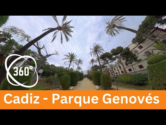 Cadiz - Parque Genovés - 360º Tour (adjust view settings to 4k)