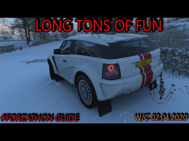 Forza Horizon 4 - Forzathon Guide 'Long Tons Of Fun' - Extreme Offroad