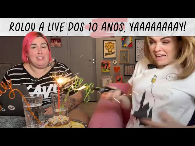 LIVE DE 10 ANOS, YAAAAAAAY! • Karol Pinheiro e Maqui Nóbrega