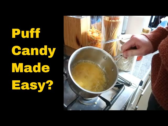 Puff Candy Made The Traditional Scottish Way