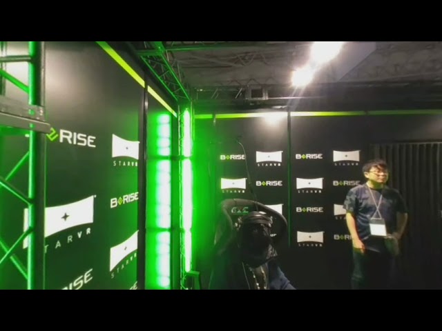 TGS2018 モーションベース ReRISE ＠VR180