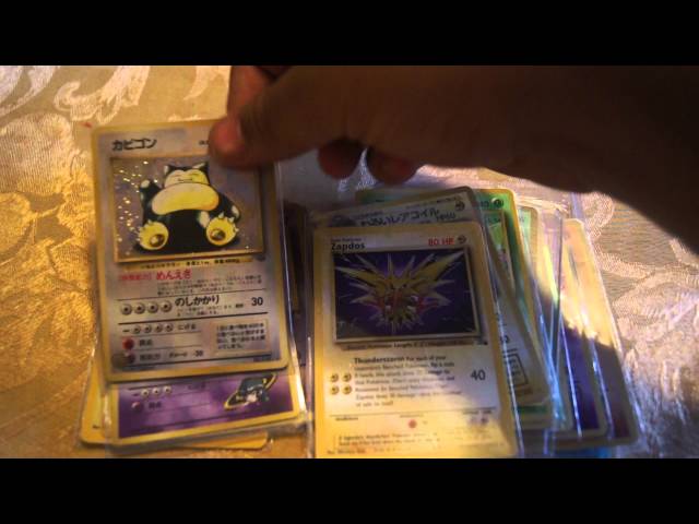 Rare Japanese pokemon cards expensive ebay ad holographic pikachu