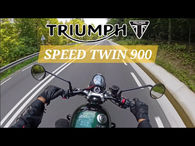 2024 Triumph Speed Twin 900 - POV Ride - HD Exhaust Sound