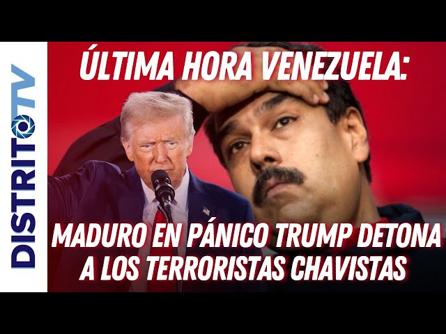 🔴ÚLTIMA HORA VENEZUELA🔴 MADURO EN PÁNICO TRUMP DETONA BOTÓN PARA ACABAR CON EL TREN de ARAGUA