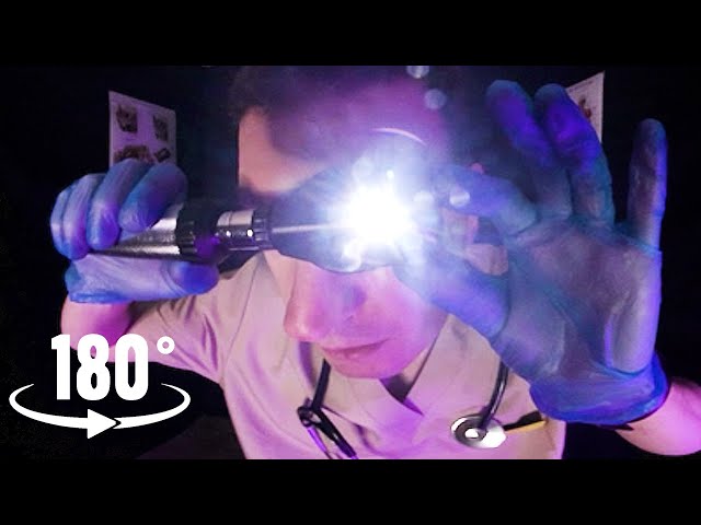 ASMR VR180 | Ultra-Realistic Cranial Nerve Exam 👨‍⚕️Personal Attention