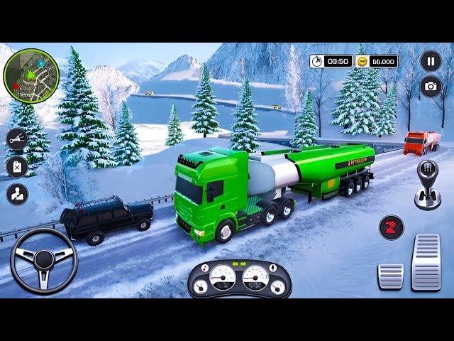 Oil Tanker Transport Driving Simulator - Heavy Cargo Transporter Truck Driver - Android Gameplay