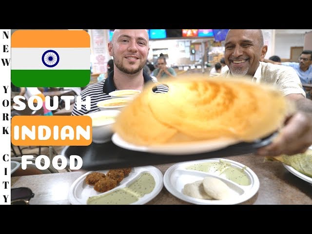 BEST SOUTH INDIAN Food in NEW YORK | NYC South Indian Food Tour