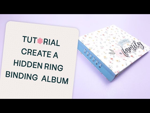 Create a hidden binding album - Craftelier