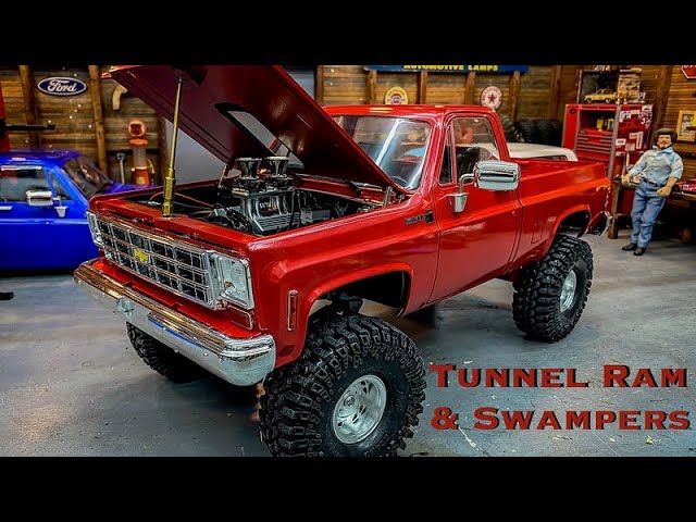 New Build! RC4wd K10 Scottsdale, Tunnel Ram, Centerline Wheels, Swampers & So Much More, Part 1