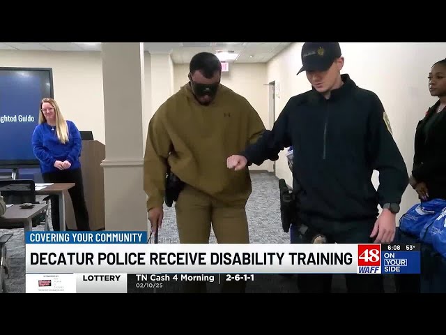 Decatur officers receive training to better interact with individuals with disabilities