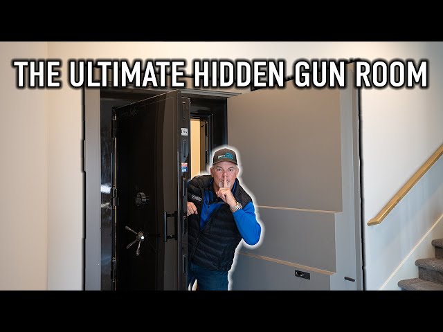 FLAIR'S SECRET GUN ROOM IS COMPLETELY HIDDEN! (I Had To Destroy The Walls)