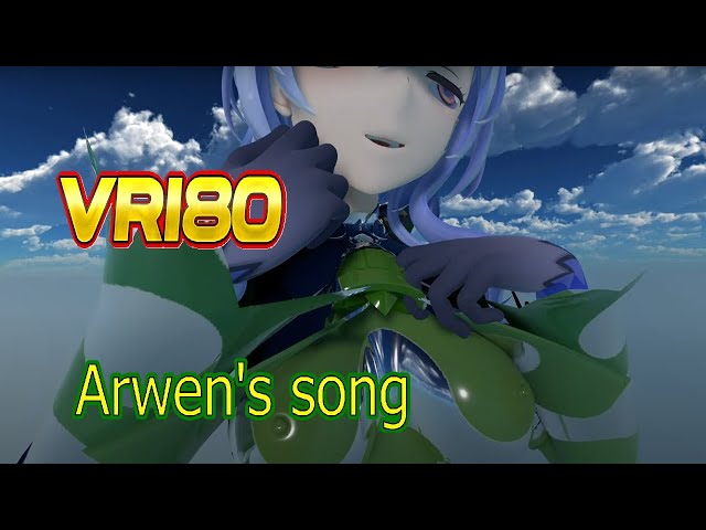 【VR180】Ganyu(甘雨) - Arwen's song【DanceXR(MMD) 】