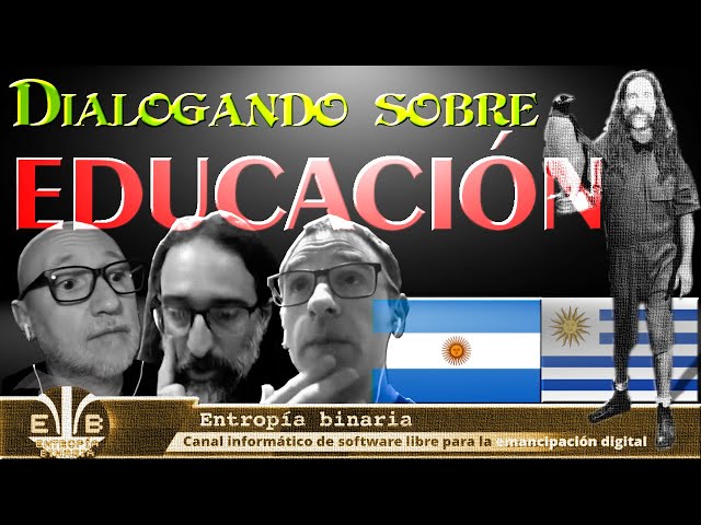 Talking about education with @SergioGArce and Leopoldo Miracco (2/1/25 Void Linux Lab live fragment)