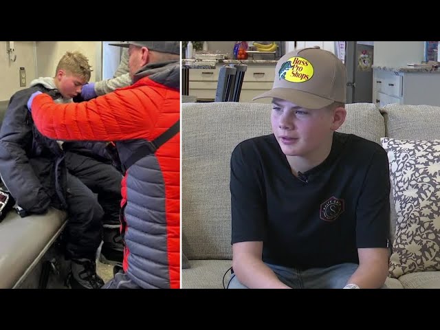 'Where are they?' Snowmobiling teen shares experience of being lost in canyon