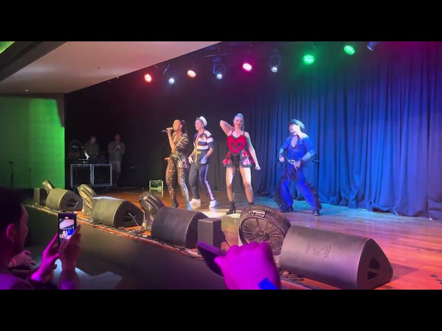 Vengaboys with stripper Canberra Australia 22 Jan 2025 Chris Storey