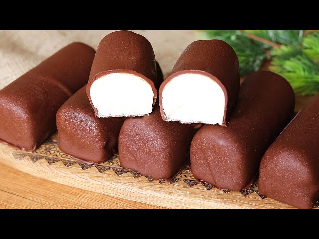 Cottage cheese dessert. Simple recipe. Dessert of cottage cheese and chocolate.