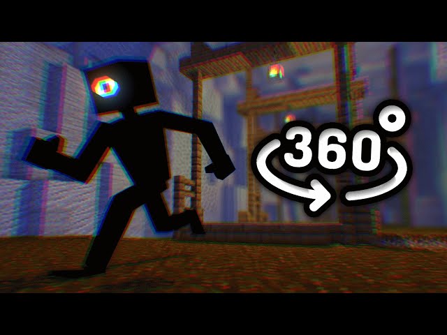 Doors Floor 2 Seek Chase - Minecraft 360° VR Animation