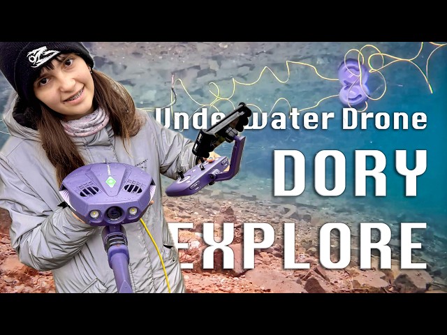 Cheap underwater drone: great camera + metal detector! CHASING Dory Explore #underwaterdrone