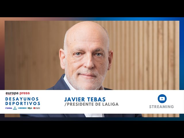 Desayuno Deportivo con Javier Tebas, presidente de LaLiga