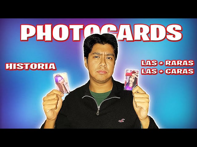 ¿Por qué ESTOS CARTONES son ESPECIALES? PHOTOCARDS - Te Lo CUENTO TODO