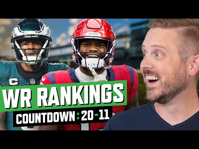 WR Rankings Countdown: 20-11 + Puka Panic | Fantasy Football 2024 - Ep. 1606