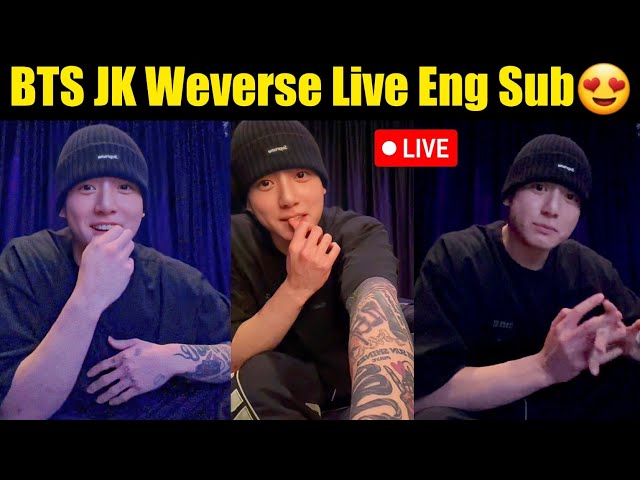 🔴[ENG SUB] BTS Jungkook Weverse Live (19.12.2024) | JK Today Live Full Eng Sub