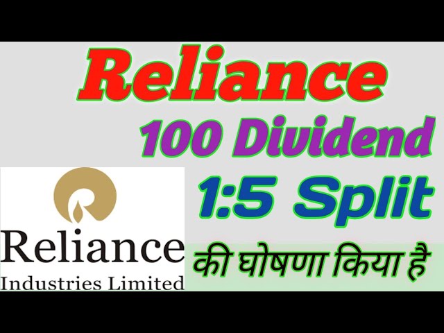 Reliance Share Latest News Today