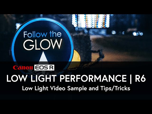 Low Light Performance | Tips and Tricks | Canon EOS R6