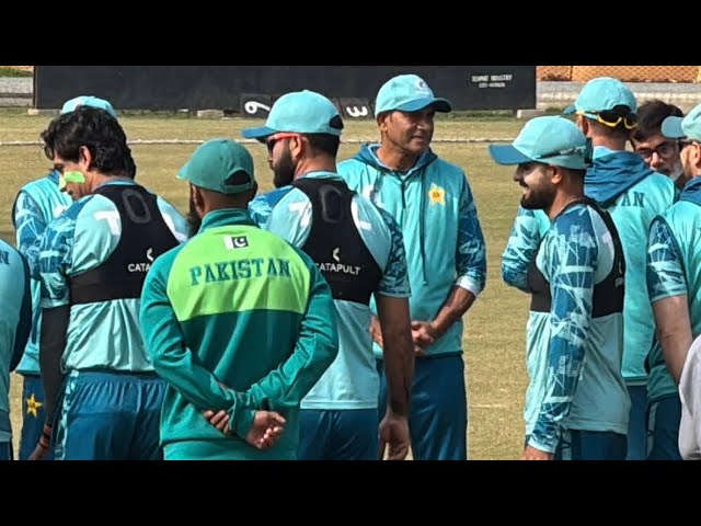 Exclusive Pakistan Team Training Session In Lahore | TriNation Series 2025 #cricket