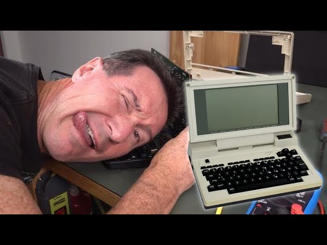 EEVblog 1662 - Vintage Tandy 200 Portable Computer Claytons Repair/Teardown