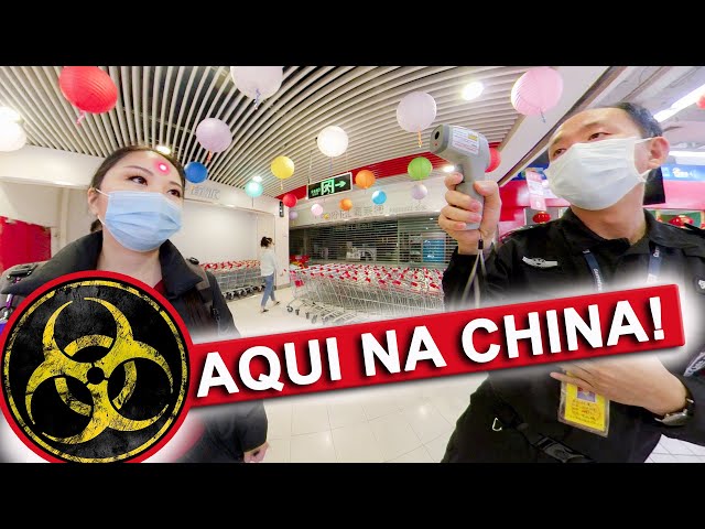 ❌Coronavírus, Cidade vazia, Supermercado, Ônibus, Metrô - Um dia aqui na China