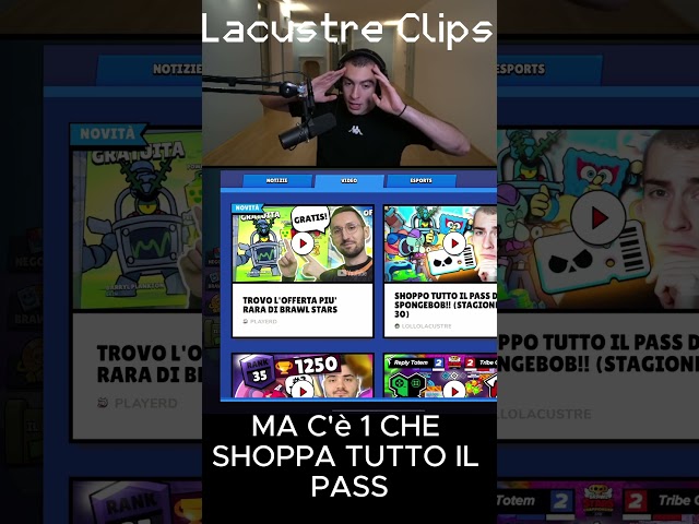 LOLLO GLITCHA BRAWL STARS😲😂|Lacustre Clips| #twitch #clips #live #lollolacustre #funny #brawlstars