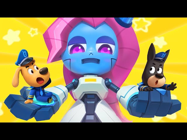 Robo-Antel X | Funny Cartoons for Kids | Police Rescue | Sheriff Labrador | BabyBus