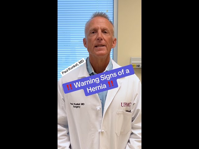 Warning Signs of a Hernia