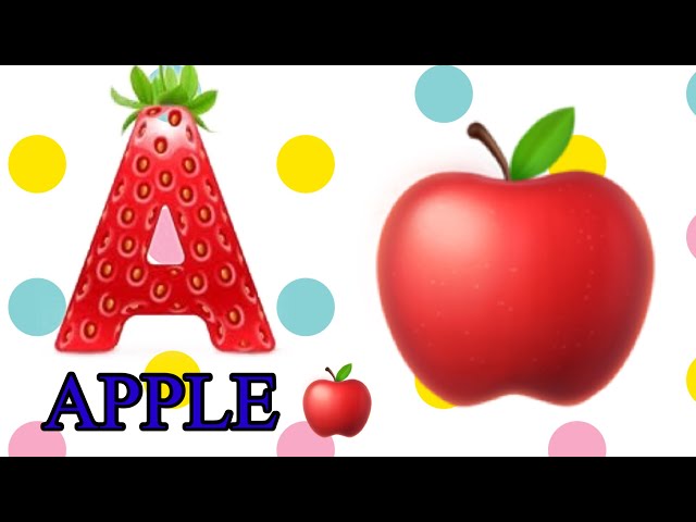 A for Apple | ABC Phonics Song | ABC Song | ABCD | English Alphabet Song | A for Apple B for Ball |