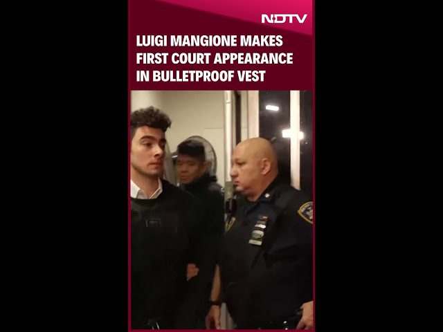 Luigi Mangione Makes First Court Appearance In Bulletproof Vest