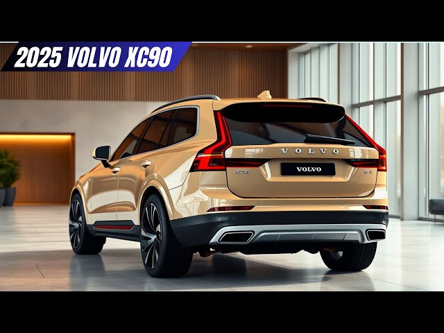 New Model 2025 Volvo XC90 - Safest Luxury SUV! T8 and B5 | Interior | Drive | FIRST LOOK!